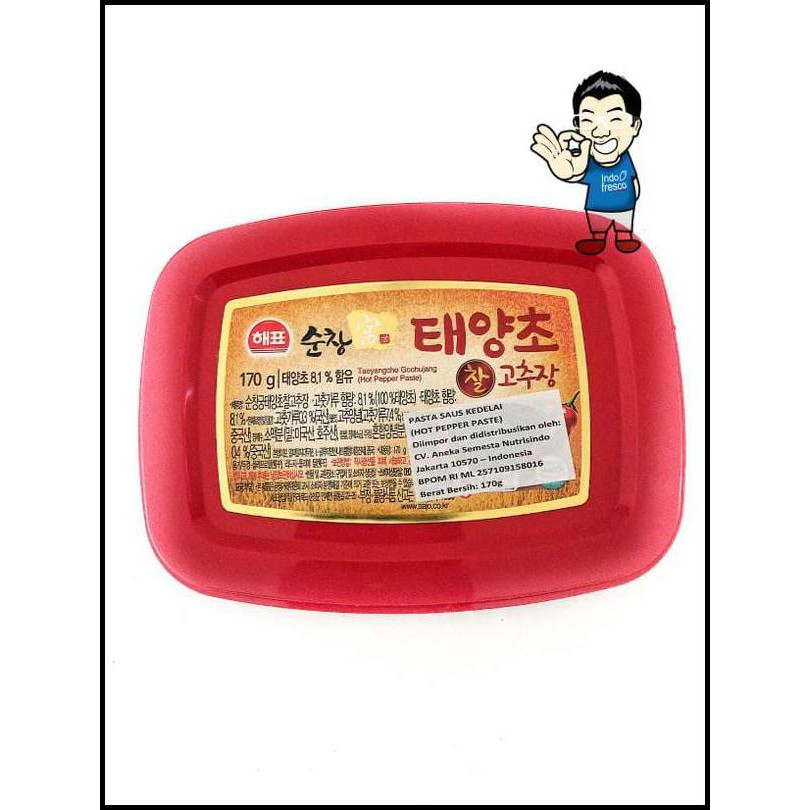 

Termurah Sajo Gochujang / Sambal Pasta Korea/ Hot Pepper Paste- 170Gr