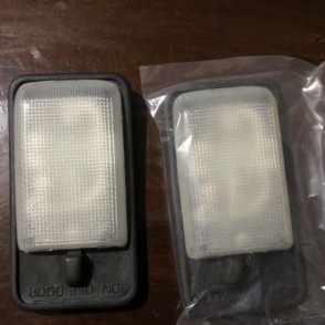 TERMURAH Lampu Plafon Plavon Mobil Room Lamp Kabin Kijang Super Grand KF40 KF50 - Hitam Berkualitas