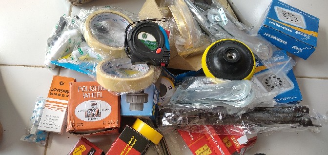 Grendel Alumunium Slot Pintu Jendela 2 Inch / 6 Cm I Selot Alumunium Tebal Skrup Baut