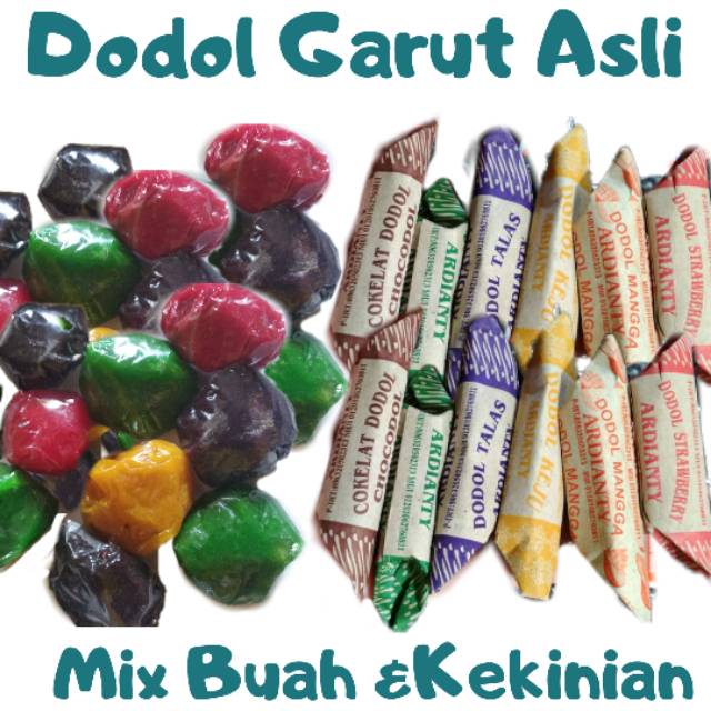 

Dodol Garut 500 gr Mix Kekinian dan Buah Cemilan Manis Camilan Khas Unik Asli Makanan Oleh Oleh bdg