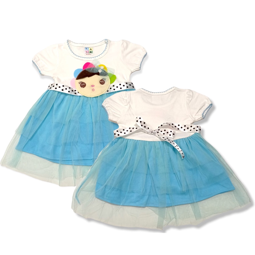 Baju Bayi Perempuan | Dress Bayi Perempuan  6-12 Bulan Rok