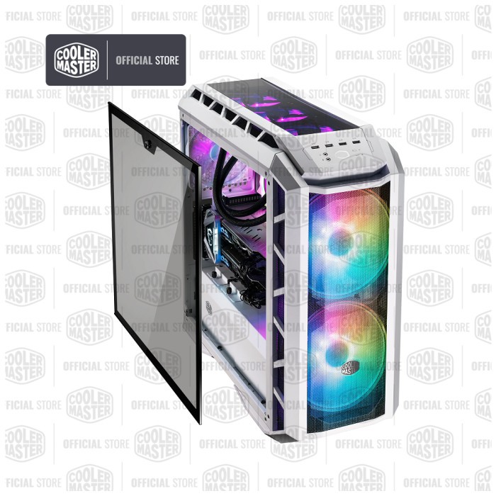 Cooler Master H500P Mesh White ARGB [MCM-H500P-WGNN-S01]