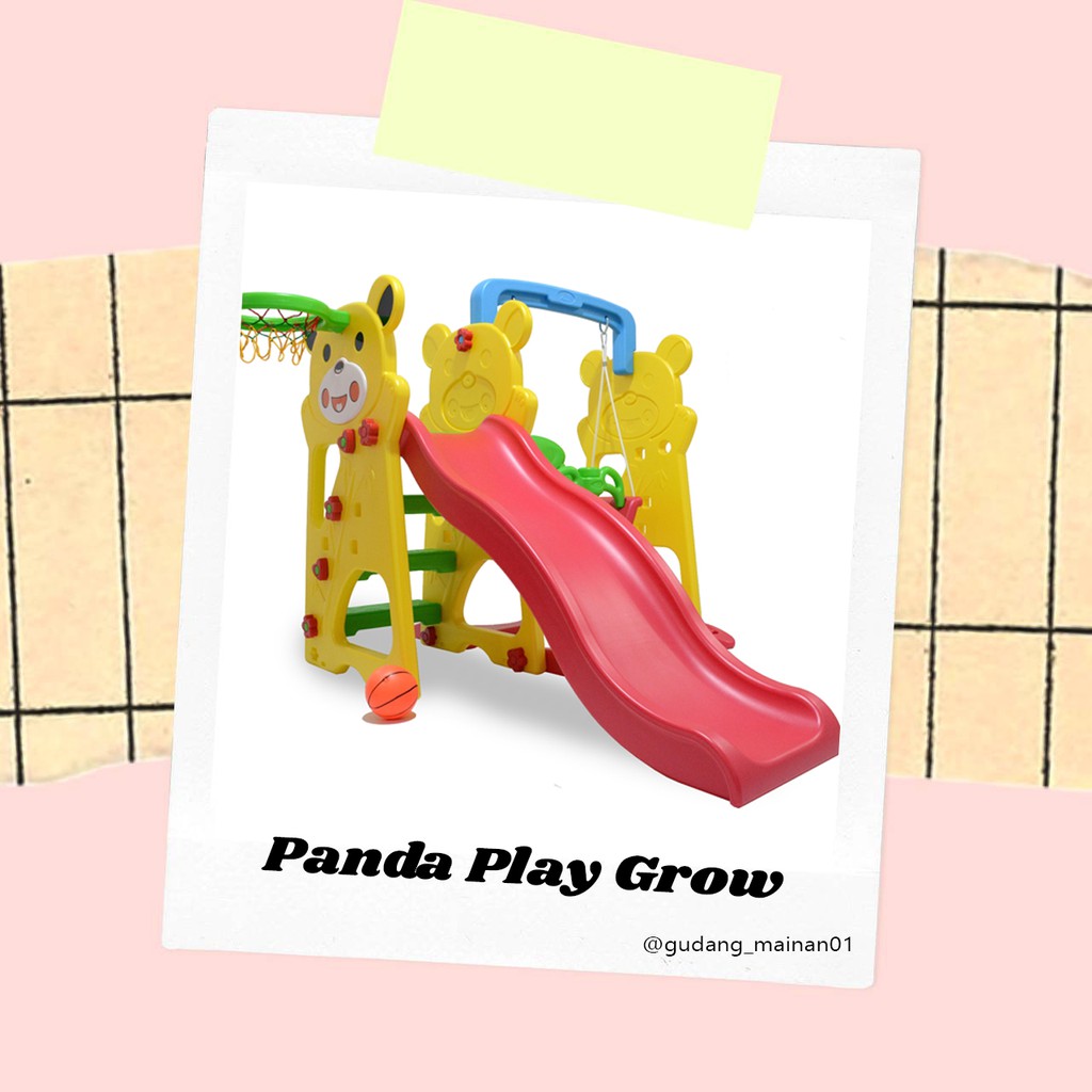 Perosotan dan Ayunan Panda Play Grow 3 in 1