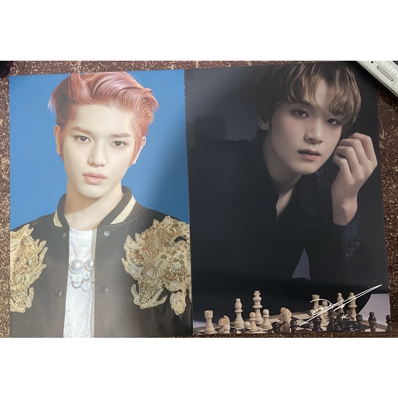 POSTCARD NCT HAECHAN NATURE REPUBLIC & TAEYONG ACE KIT 2020