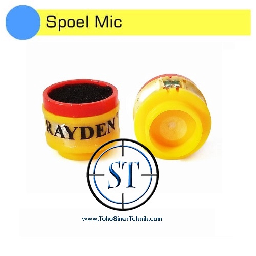 Spul Mic Pendek Biasa Murah Standar Rayden Spool Microphone Spull Micro Phone Karaoke Kondensor