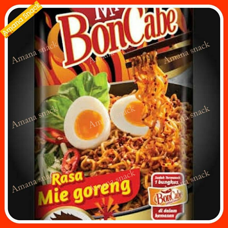 amanasnack [TERLARIS &amp; TERPERCAYA] Mie Boncabe pedas dari kobe - tangerang selatan