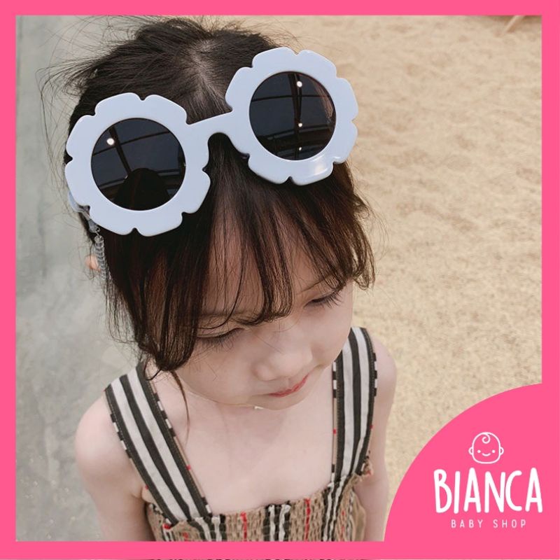 BIANCA - Kacamata Fashion Anak Bentuk Bunga