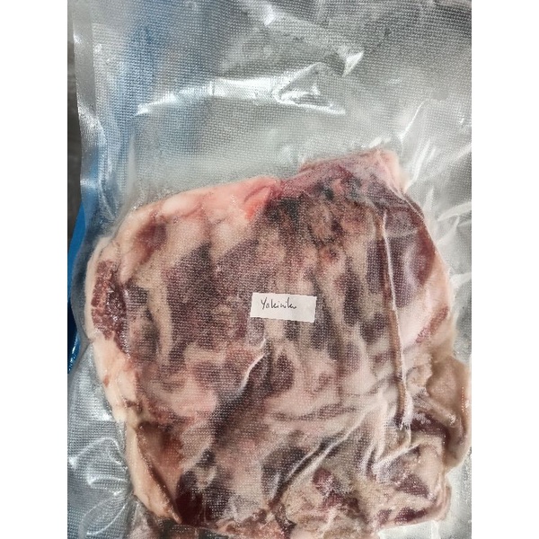 

PREMIUM Daging Babi bagian leher diiris tipis / Yakiniku Slice Babi / Pork Yakiniku Slice 300gr