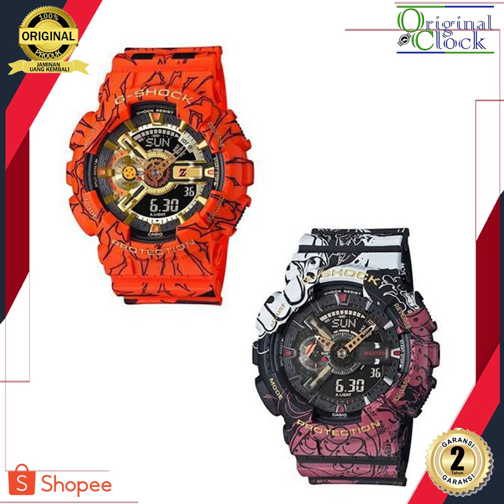 CAS*10 SPOT JAM TANGAN PRIA WANITA | RANTAI | KULIT | KARET | MURAH | PRIA CAS*10 G-SHOCK ONE PIECE 
