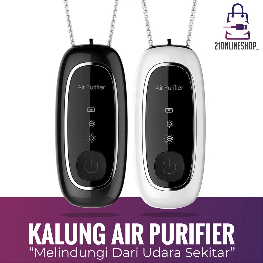 Portable Air Purifier Necklace Kalung Air Purifier Ionizer READY STOCK