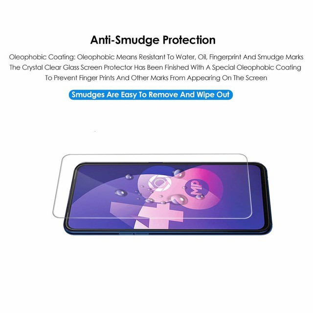 Tempered Glass Layar Clear Oppo F11 Pro + Antigores Tempered Glass Camera Back Lens