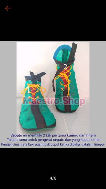 Sepatu Safety Pria Boots Sawah Anti Keong/Sepatu tani/Fashion pria