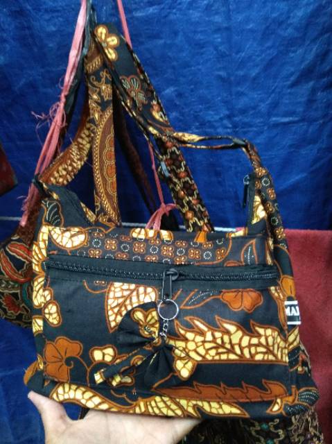 TERMURAH! TAS SELEMPANG BATIK CAP MAKMUR 30 x 25 cm - SLING BAG WANITA
