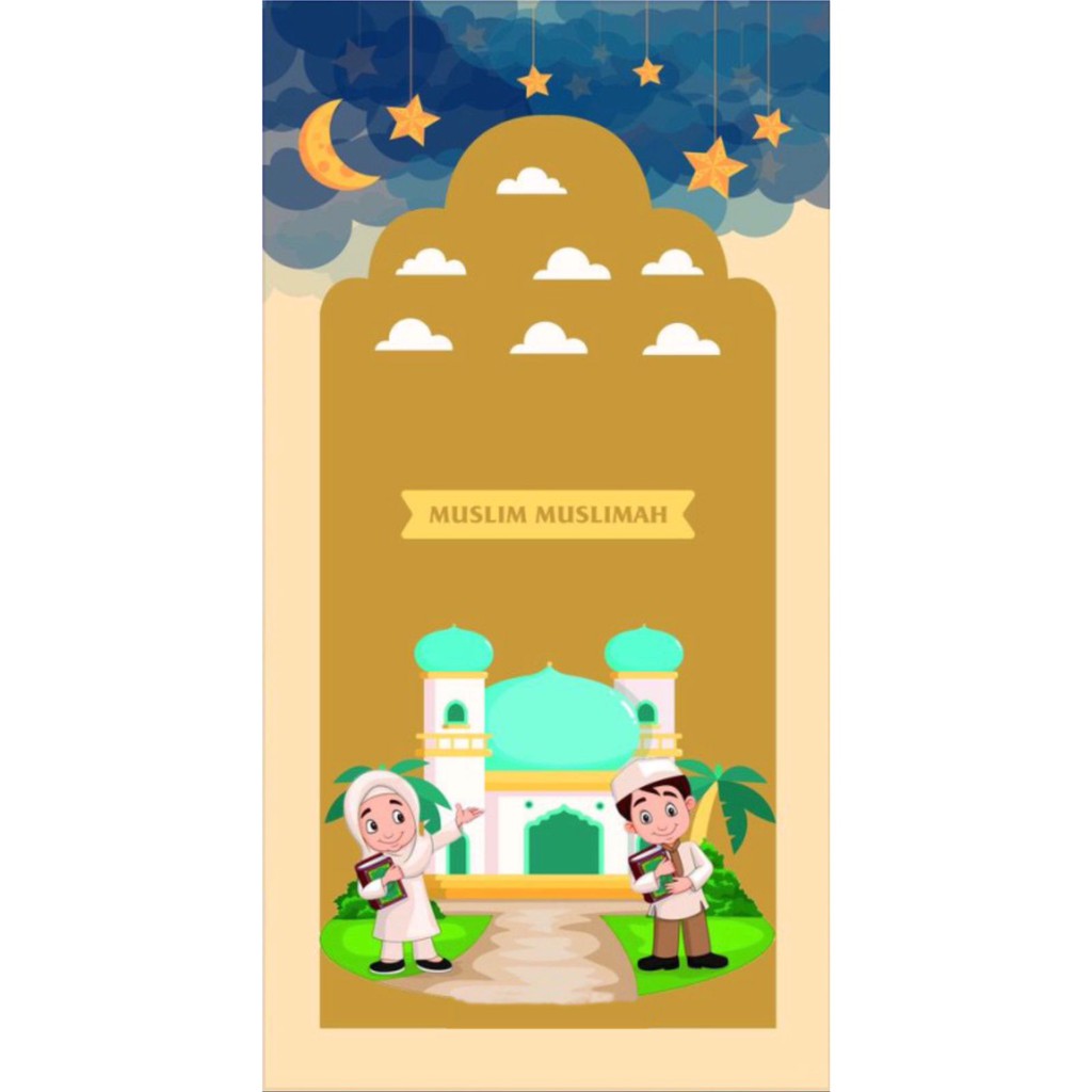 SAJADAH ANAK KARAKTER / SAJADAH KARTUN-SAJADAH MUSLIM