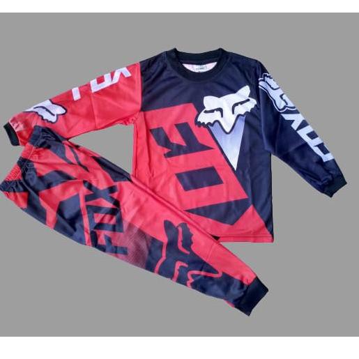 Qj6CodeSetelan baju balap Honda /baju kaos balap motor cross /setelan baju team honda(terupdate) S53
