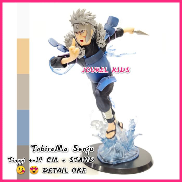 JK -  Action Figure Naruto Hokage Tobirama Senju Anime