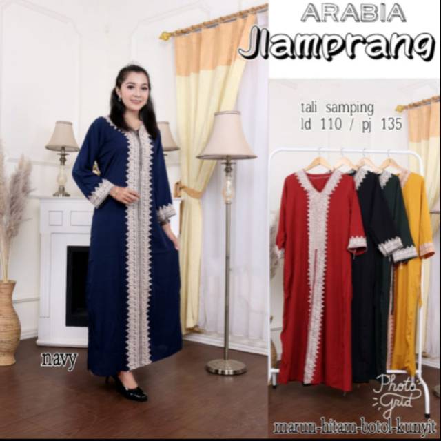 Gamis arabian jlamprang