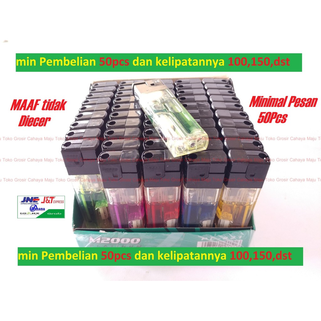 Korek Gas Murah Magnet Senter M2000