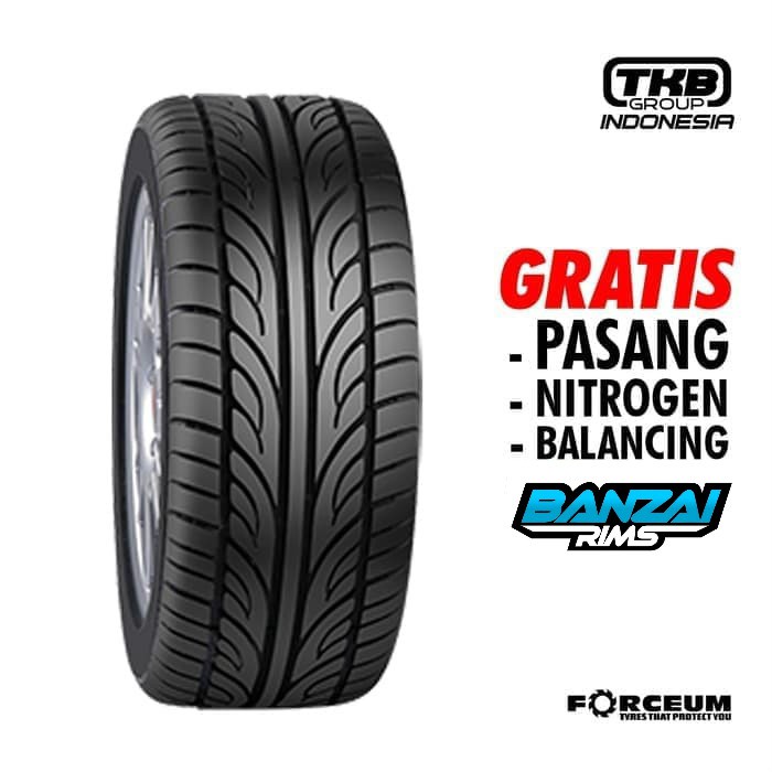 Ban Mobil Rotasi 205/55 R15 FORCEUM HENA 205 55 Ring 15 Ban Tubles