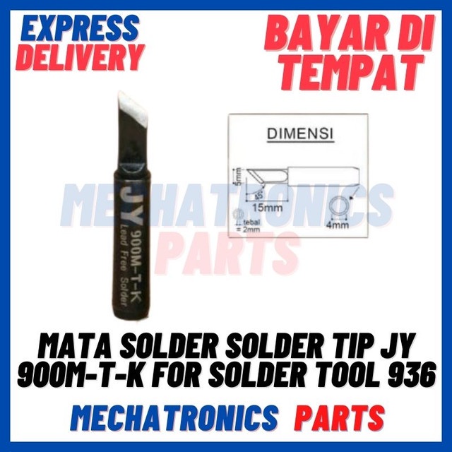 [SDR-9027] MATA SOLDER SOLDER TIP JY 900M-T-K FOR SOLDER TOOL 936