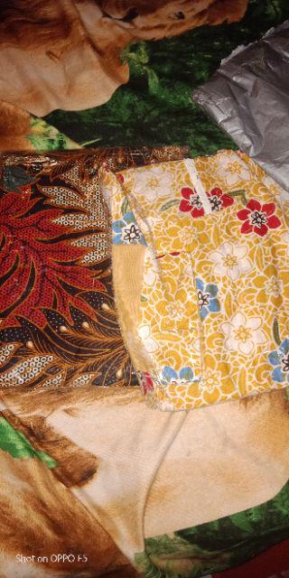 Tunik Turtleneck Anjani Tunic Batik Cantik Sogan Seragam Kantor Kerja Berkualitas Halus Modis Modern