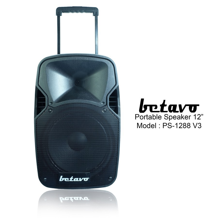 SPEAKER PORTABLE BETAVO PS 1288 V3 PROFESIONAL SPEAKER AUDIO PRO 12 IN