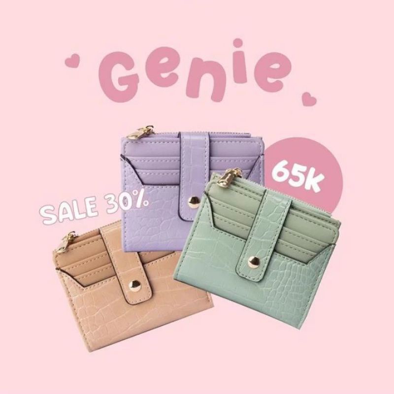 JIMSHONEY GENIE WALLET- Dompet Lipat mini Wanita