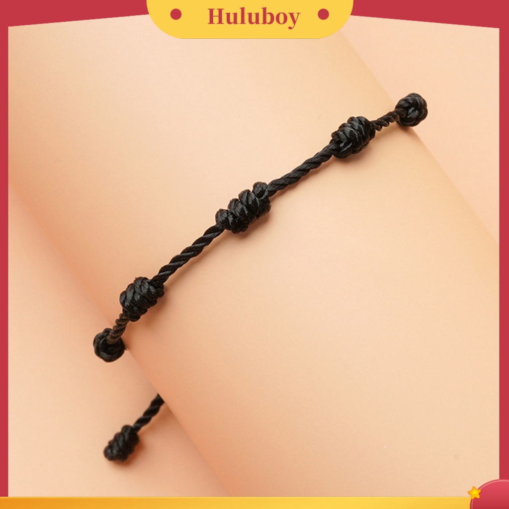 Hu Hu Hu Hu Hu Alat Bantu Pasang Kacamata♡ Gelang Tali Kepang Adjustable Dengan 7 Simpul Gaya Klasik Untuk Unisex