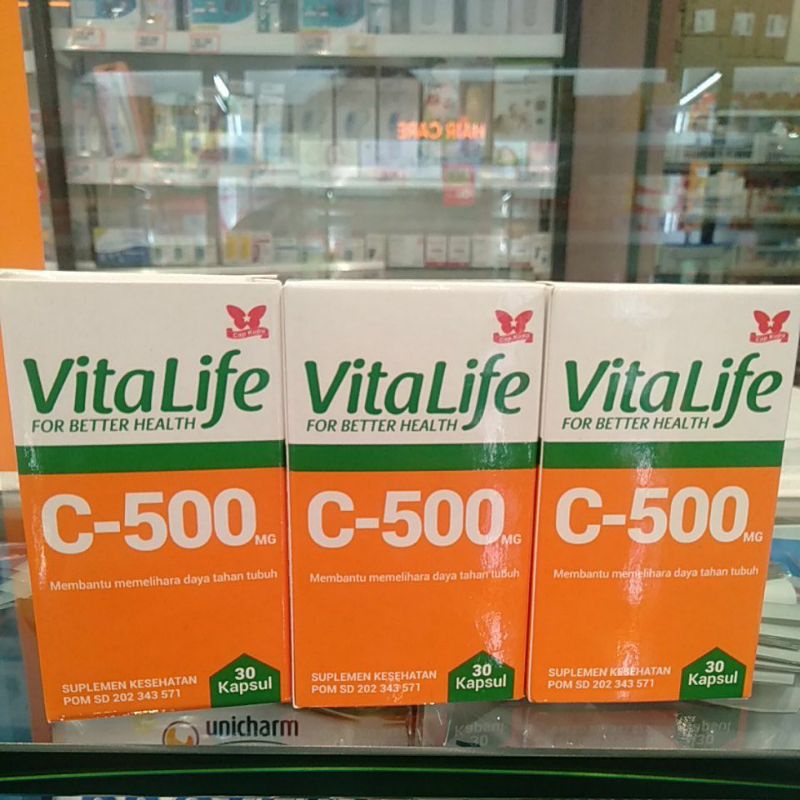 VITALIFE C-500/VITAMIN C/500 MG