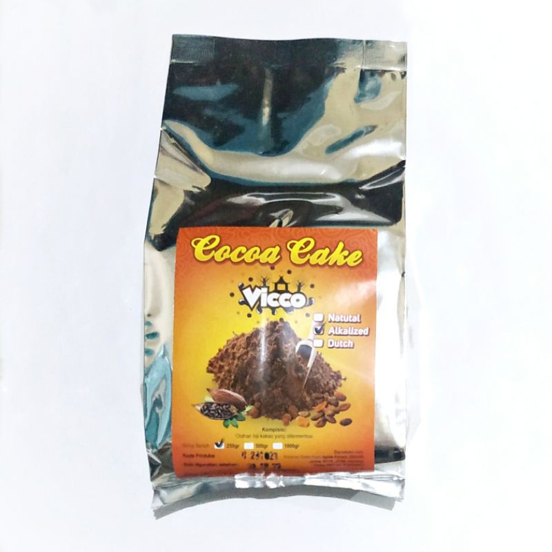 

Vicco Cocoa Powder | Bubuk Cokelat Murni | Cocoa Cake 250 gram | by. Puslit Jember