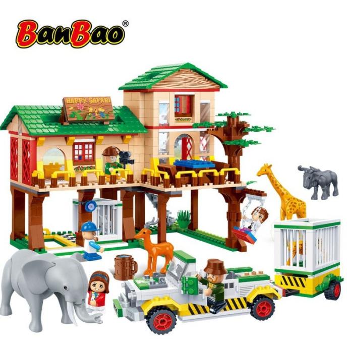 APR BMZ lego New 6651 Small building blocks National Zoo ---Terbaru---