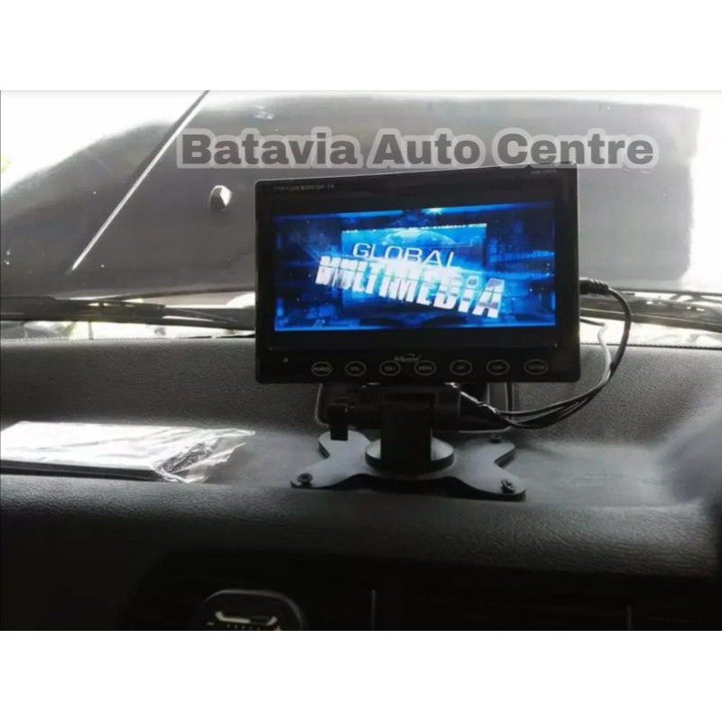 Monitor Dashboard TV Mobil 7" Universal