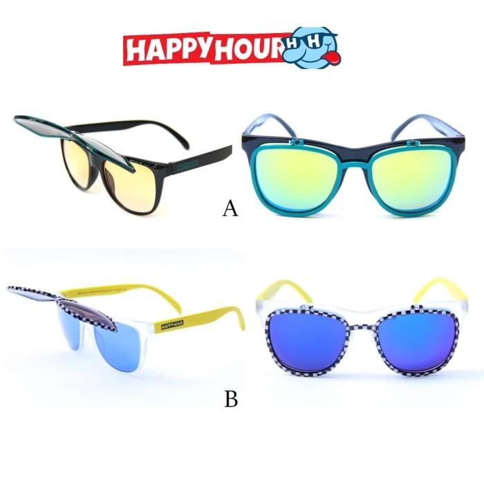 KACAMATA HAPPY HOUR FLIP UP INDIAN SUMMER & BANANA SUNGLASSES SERIES