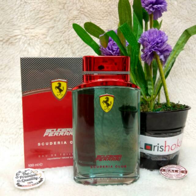 PARFUM BRANDED FERRARI SCUDERIA - PARFUM SINGAPURA