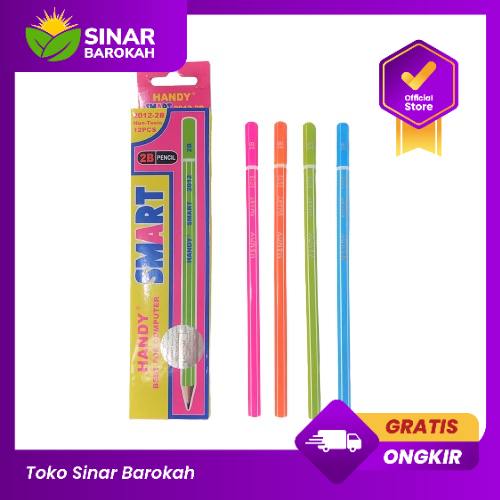 

Pensil 2B Handy 2012 Per Pack
