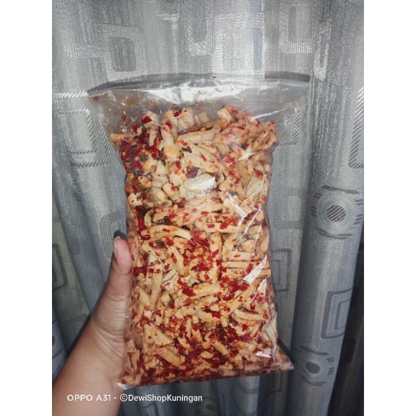 

Basreng bojot daun jeruk kemasan 1/2 kilo