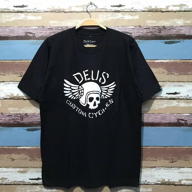 Kaos Deus Ex Machina Custom Cycles Premium Shopee Indonesia