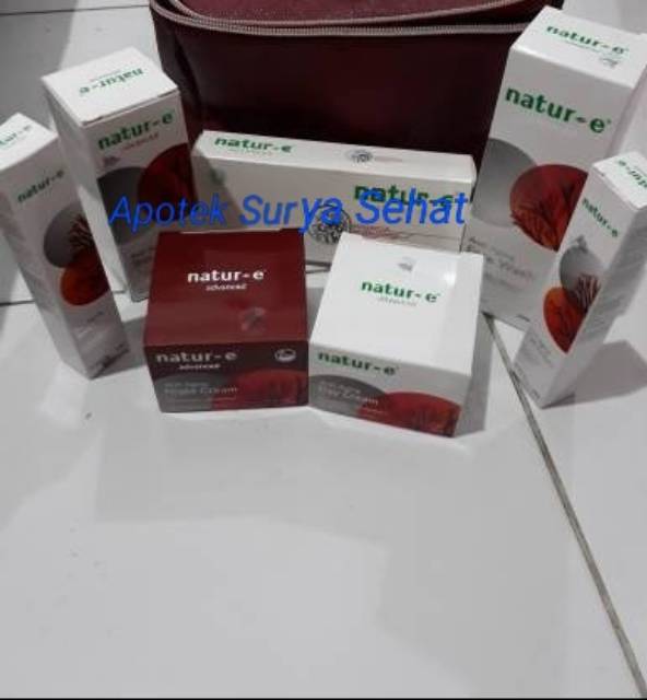 Natur-E Advanced Anti Aging Face Series Paket Lengkap 7 in 1