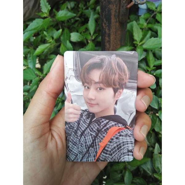 PHOTOCARD JUNGWON DOWN VER ALBUM BORDER CARNIVAL