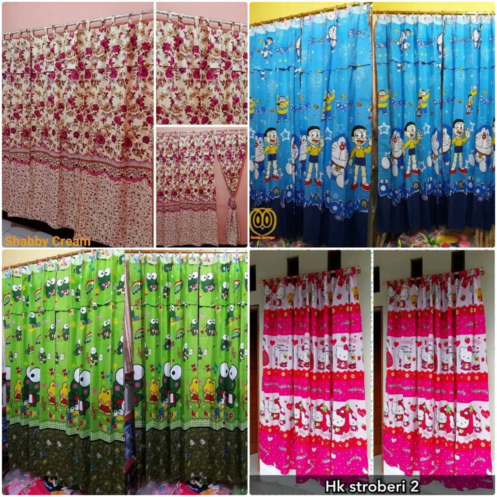 GORDEN 100X200 | GORDEN PINTU UKURAN 100X200 | TIRAI KORDEN HORDENG JENDELA KARAKTER MURAH 100X200 GRATIS ONGKIR BISA COD