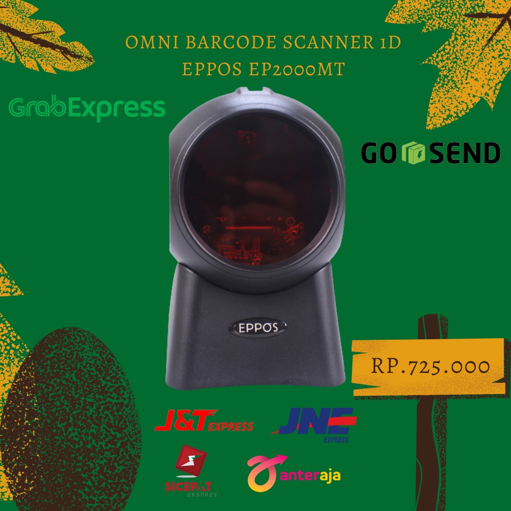 Omni Barcode Scanner 1D EPPOS EP2000MT klikvapebandung