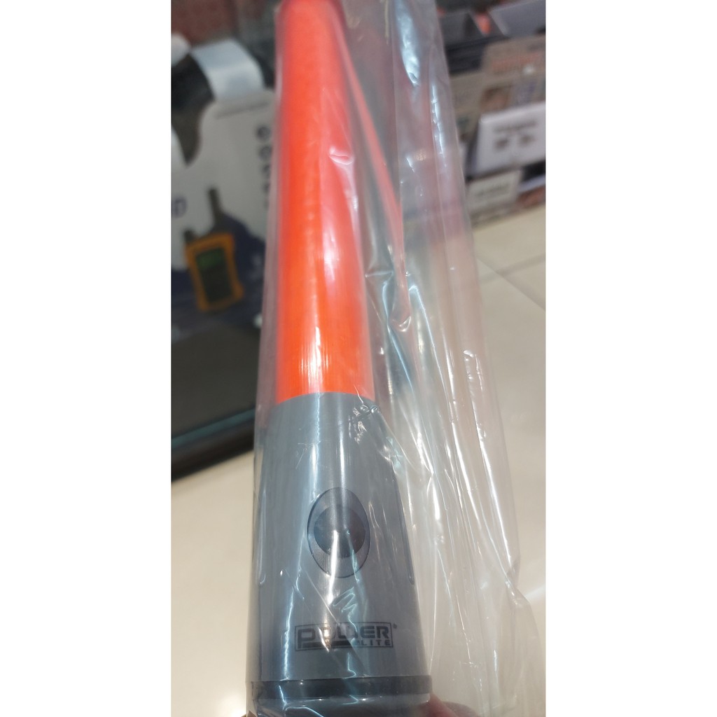 TONGKAT LALU LINTAS BATON MERAH / TONGKAT LAMPU PROYEK / SIGNAL LIGHT RED