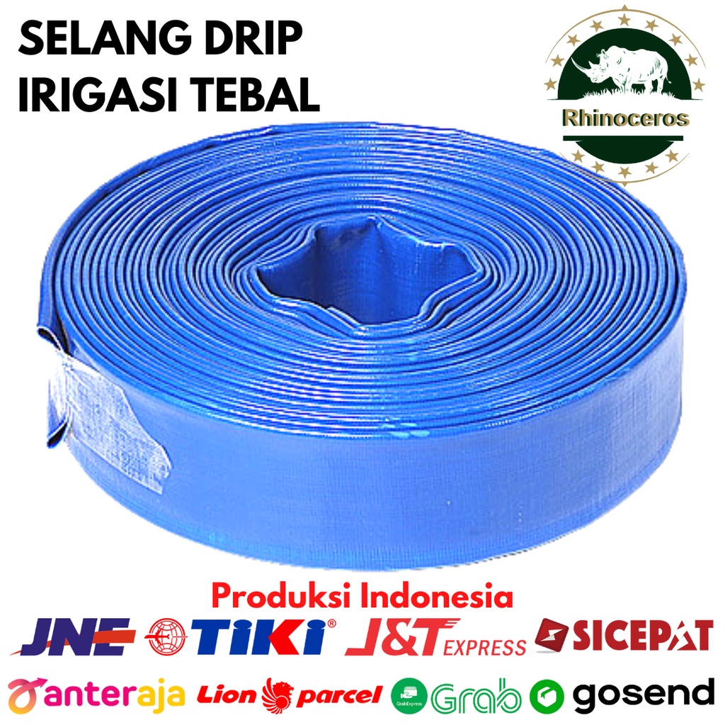 Selang Drip 50 Meter Selang Irigasi Tebal Selang Sawah Hidroponik