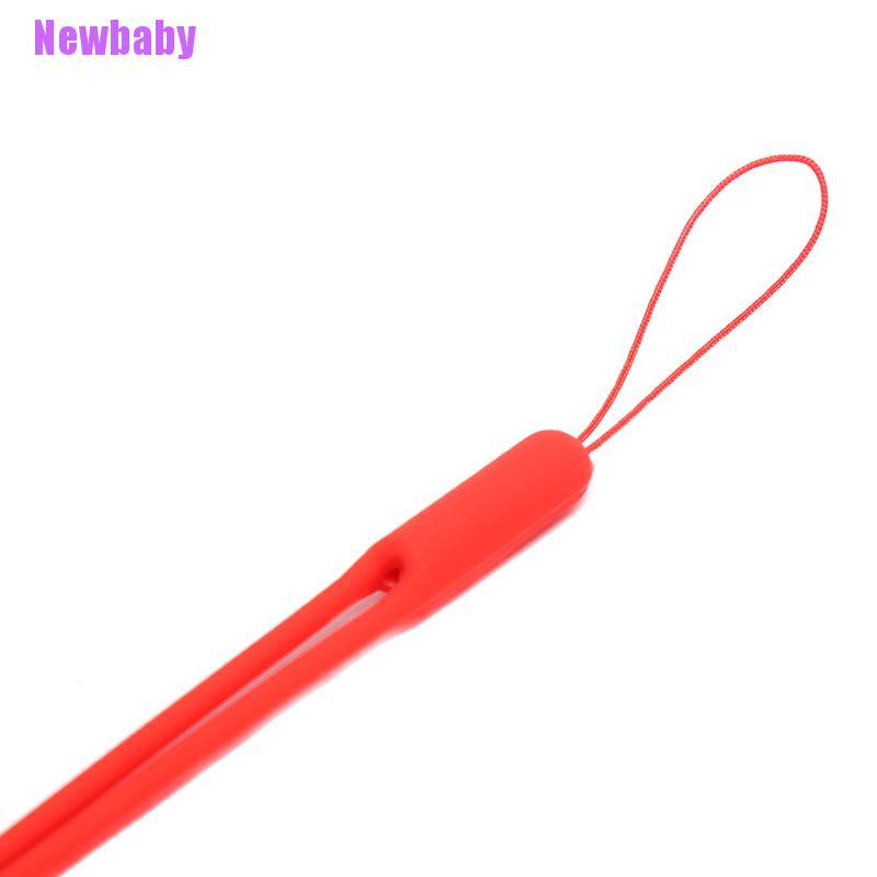 (Newbaby) Tali Lanyard Bahan Silikon Lembut Untuk Gantungan Kunci / Handphone DIY