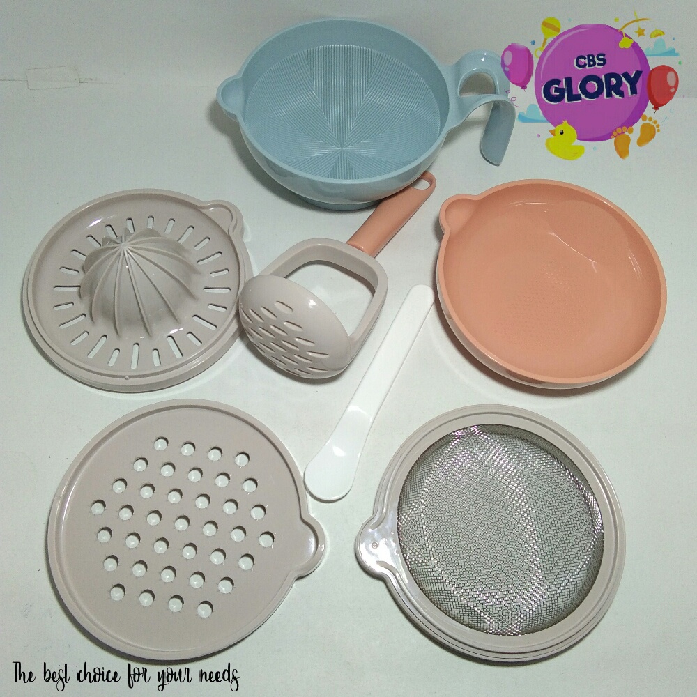 Pigeon 1 Set Baby Food Maker Alat Untuk Membuat MP-ASI Manual