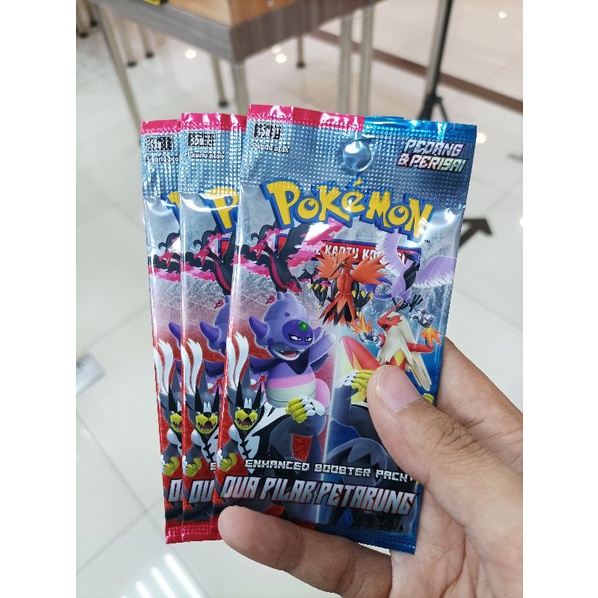 Kartu Pokemon Tcg Booster Pack Indonesia (100% Original)