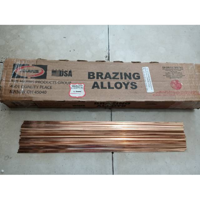 Perak las Harris ORI / kawat las Harris ORI tidak patah kalau di tekuk