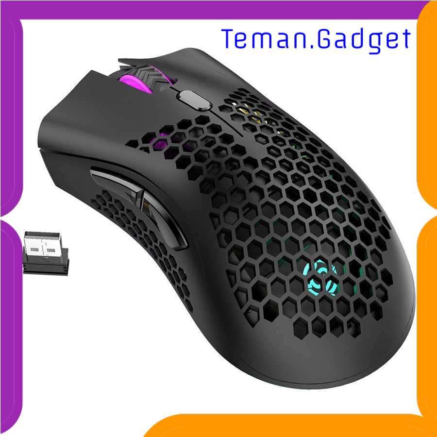 TG-BA K-SNAKE Mouse Gaming Wireless RGB Honeycomb 3 DPI Gear 2.4GHz - BM600