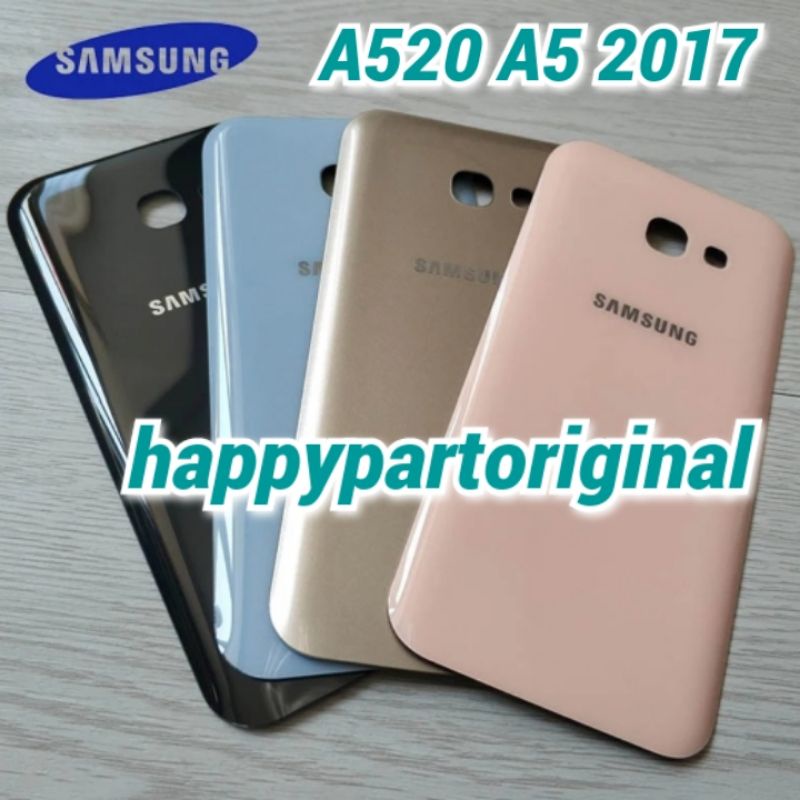Samsung Galaxy A520 A5 2017 - A720 A7 2017 Backdoor Backcover Tutup Belakang Casing Ori