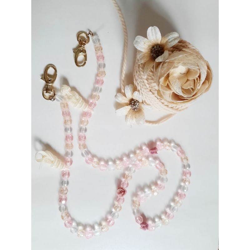 Strap masker manik-manik (Tali masker)